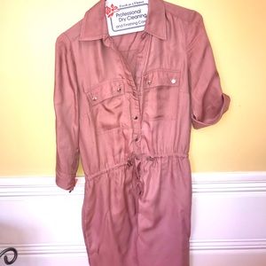 Michael Kors Blush Drawstring Dress